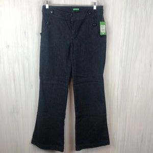 LILLY PULITZER WIDE LEG OLIVE DENIM PANT